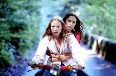 beeld uit de film: moped