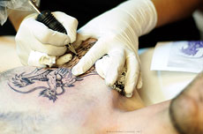 tattoo - de kop van de draak