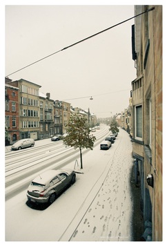 Ook in Gent heeft het gesneeuwd